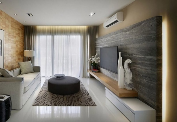Moderne wände wohnzimmer