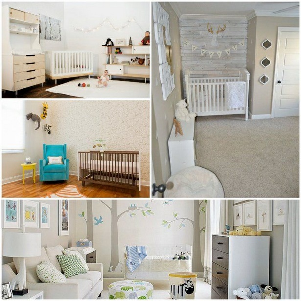 Neutrales babyzimmer