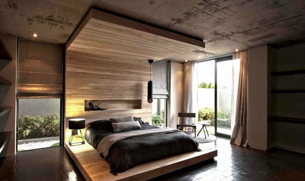 Schlafzimmer modern holz