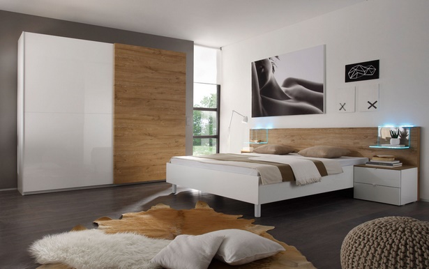 Schlafzimmer weiss modern