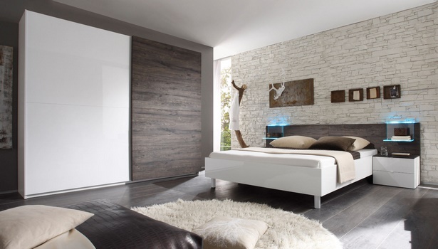 Schlafzimmer weiss modern