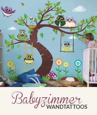Wandmotive babyzimmer