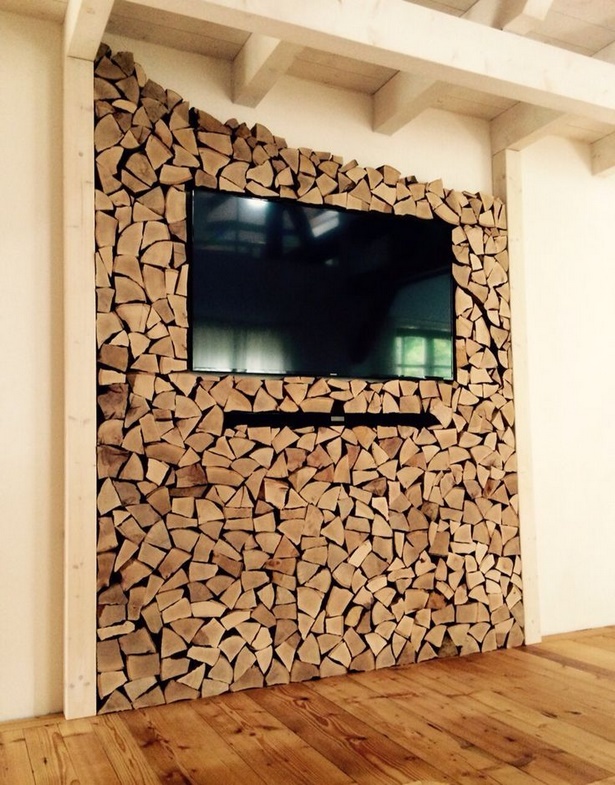 Wohnzimmer ideen holz