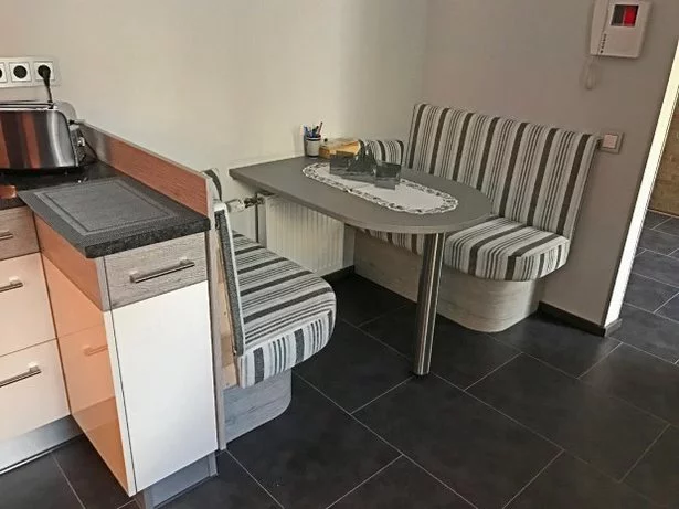 Kleine küche mit sitzecke