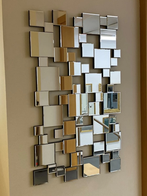 Wand mit spiegel gestalten
