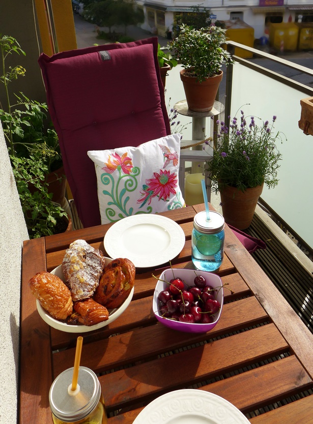 Kleiner balkon ganz groß