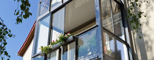 Verglaster balkon gestalten