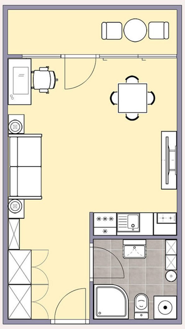 38 qm wohnung einrichten