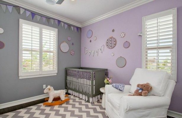 Kinderzimmer mädchen lila