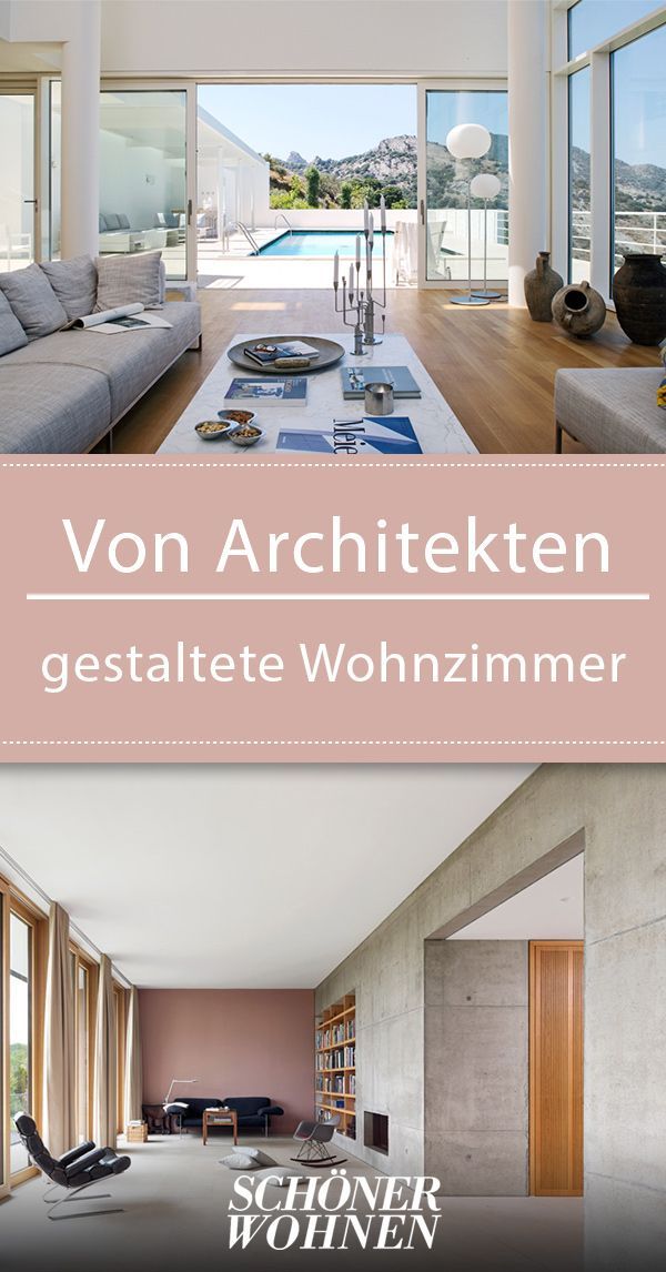 Architekten wohnzimmer