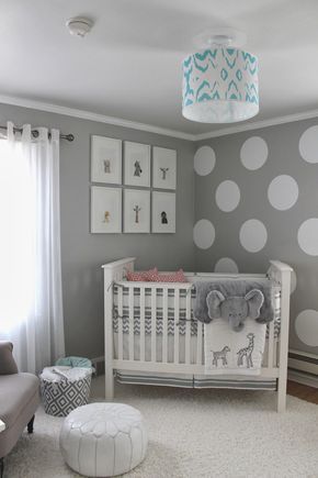 Babyzimmer neutral streichen