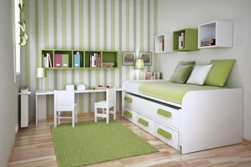Kinderzimmer grün streichen