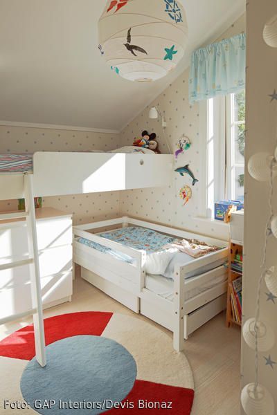 Kinderzimmer mit wenig platz einrichten