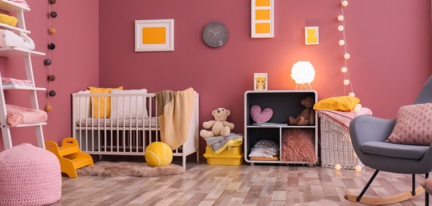 Kinderzimmer rosa streichen
