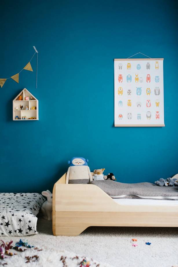 Kinderzimmer streichen blau