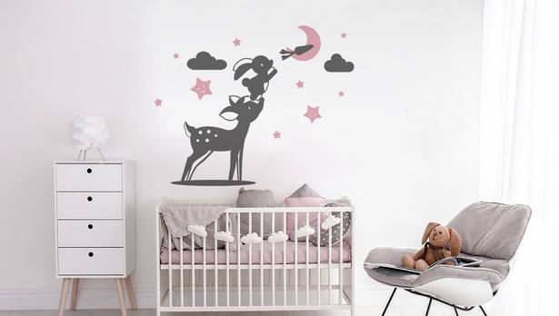 Wandtatoo babyzimmer