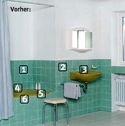 Badezimmer einfach renovieren