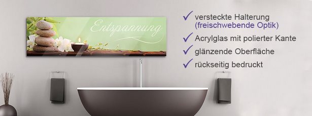 Badezimmer wandbilder