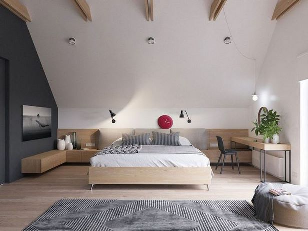 Ideen dachschrägen schlafzimmer