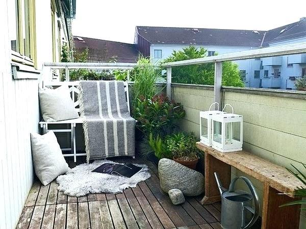 Kleine sitzbank für balkon