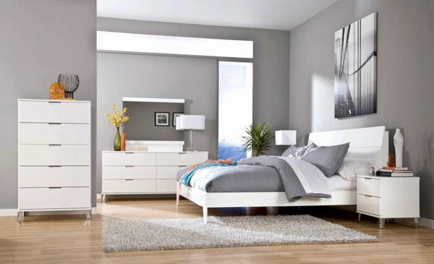 Schlafzimmer gestalten weiße möbel