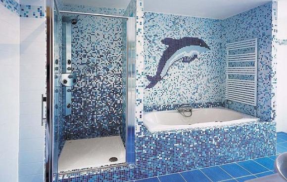 Badezimmer ideen mosaik