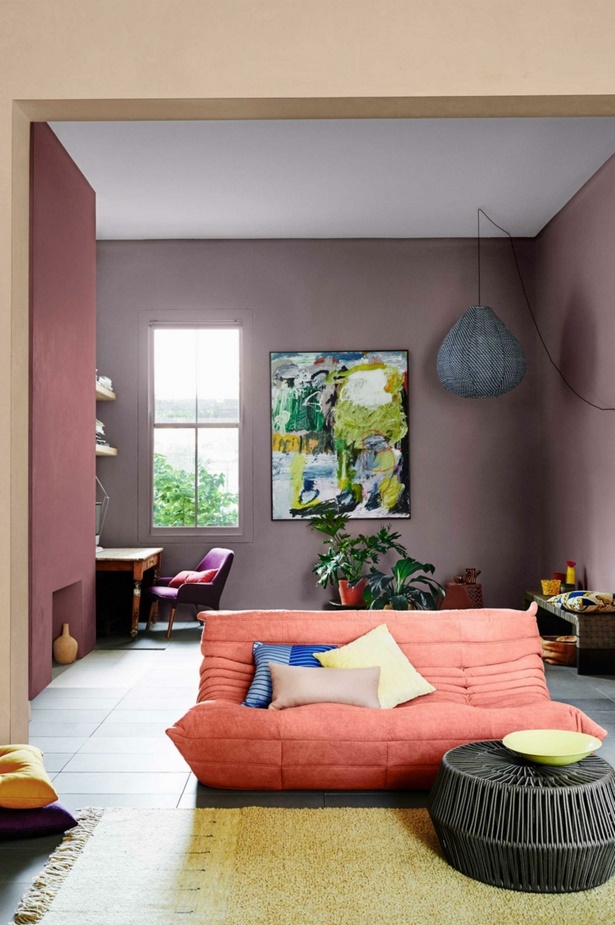 Aktuelle wandfarben für wohnzimmer
