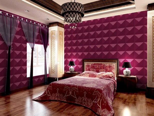 Schlafzimmer wandgestaltung farbe