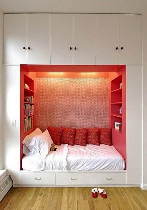 Wandgestaltung kleines schlafzimmer