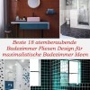 Badezimmer fliesen design ideen