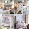 Schlafzimmer weiß rosa