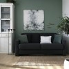 Wohnzimmer grün grau streichen