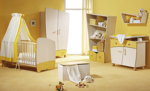 Babyzimmer gelb