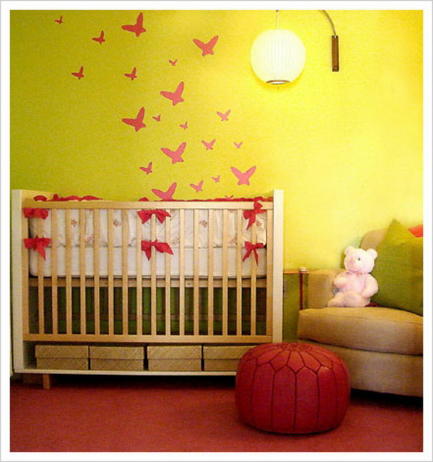 Babyzimmer gelb