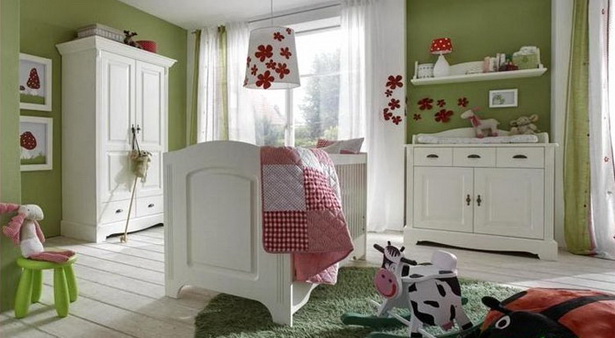 Babyzimmer landhausstil weiss