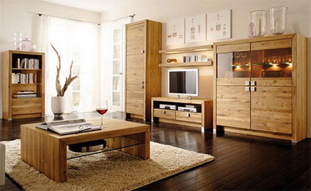 Holzmöbel wohnzimmer