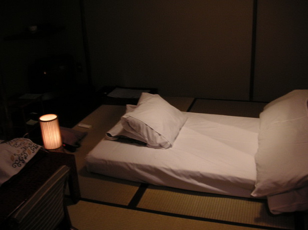 Japanisches schlafzimmer