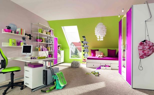 Jugendzimmer pink