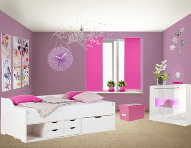 Jugendzimmer pink