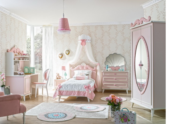 Jugendzimmer rosa