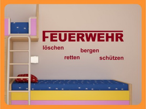 Kinderzimmer feuerwehr