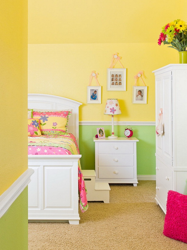 Kinderzimmer gelb