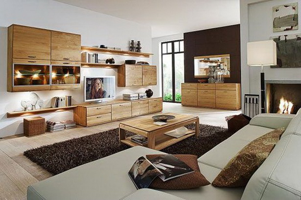 Moderne holzmöbel wohnzimmer