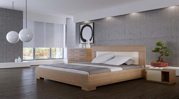 Moderne schlafzimmereinrichtung