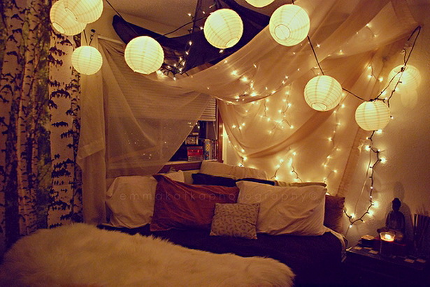 Romantische schlafzimmer deko