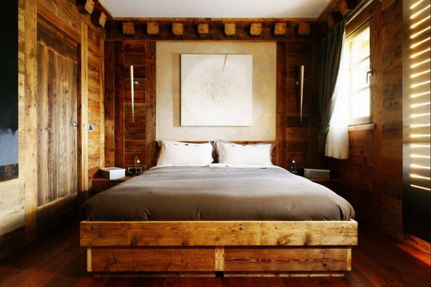 Schlafzimmer aus holz