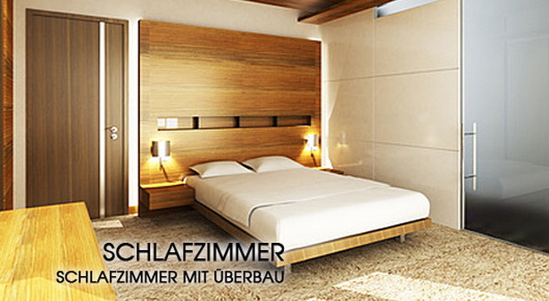 Schlafzimmer mit überbau