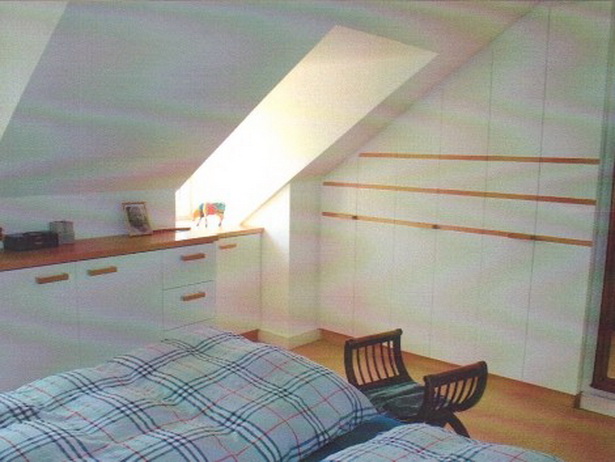 Schlafzimmer mit dachschräge