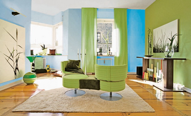 Wohnzimmer farbgestaltung beispiele