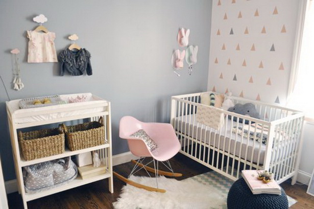 Babyzimmer wandgestaltung ideen